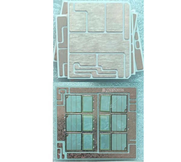 IGBT substrate cleaned layout - pre-cleaning circuit design and surface state