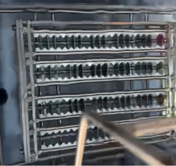 6683 industrial cleaner cleaning heat exchanger during process - residue removal for HVAC and cooling systems