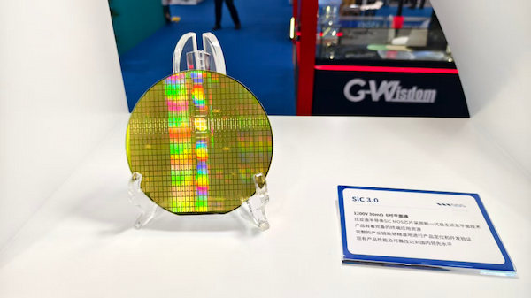 BYD's SiC 3.0 MOS chip at CIOE 2025 - Yuanan's cleaner enhances SiC substrate quality for such devices
