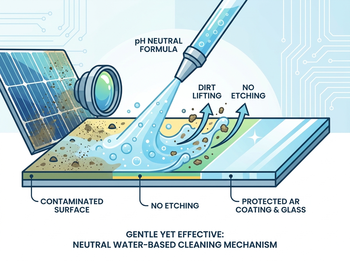Neutral Water-Based Cleaner Application