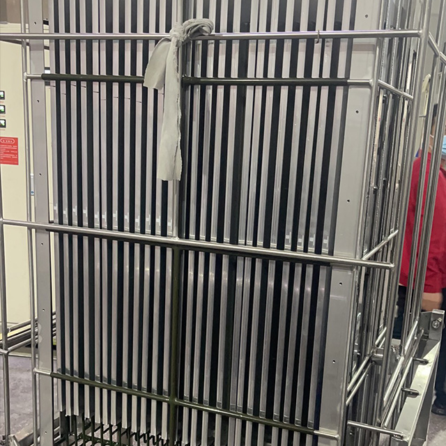Industrial parts after precision cleaning process